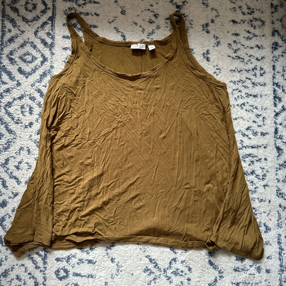 LOGO by Lori Goldstein Tank Top Size XL
